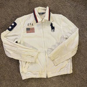 vintage Ralph Lauren Polo White Jacket